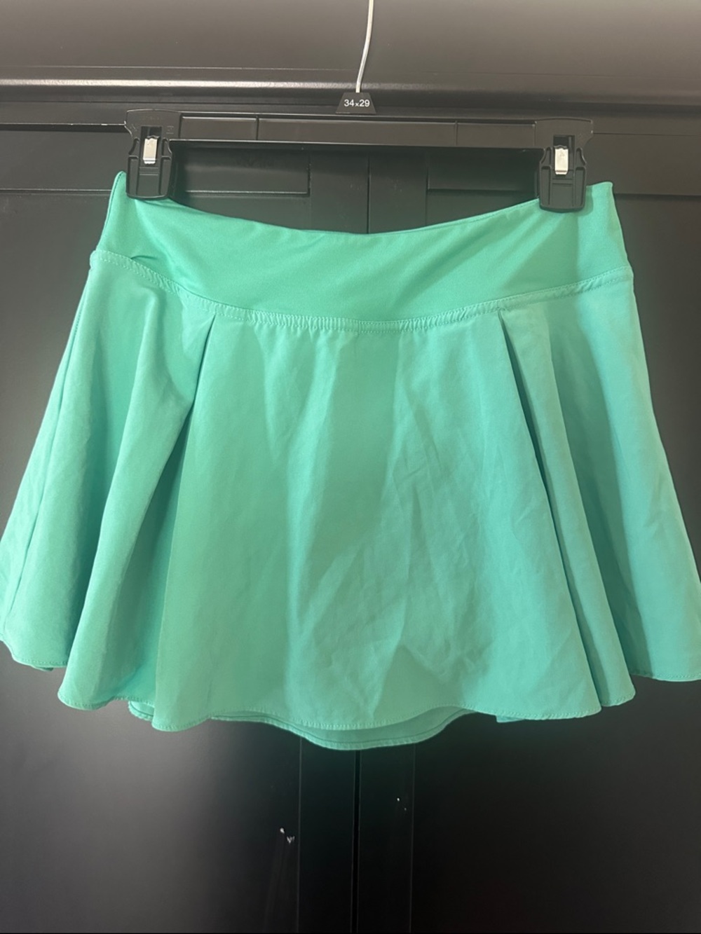 Love Tree Teal Circle Skater Skirt